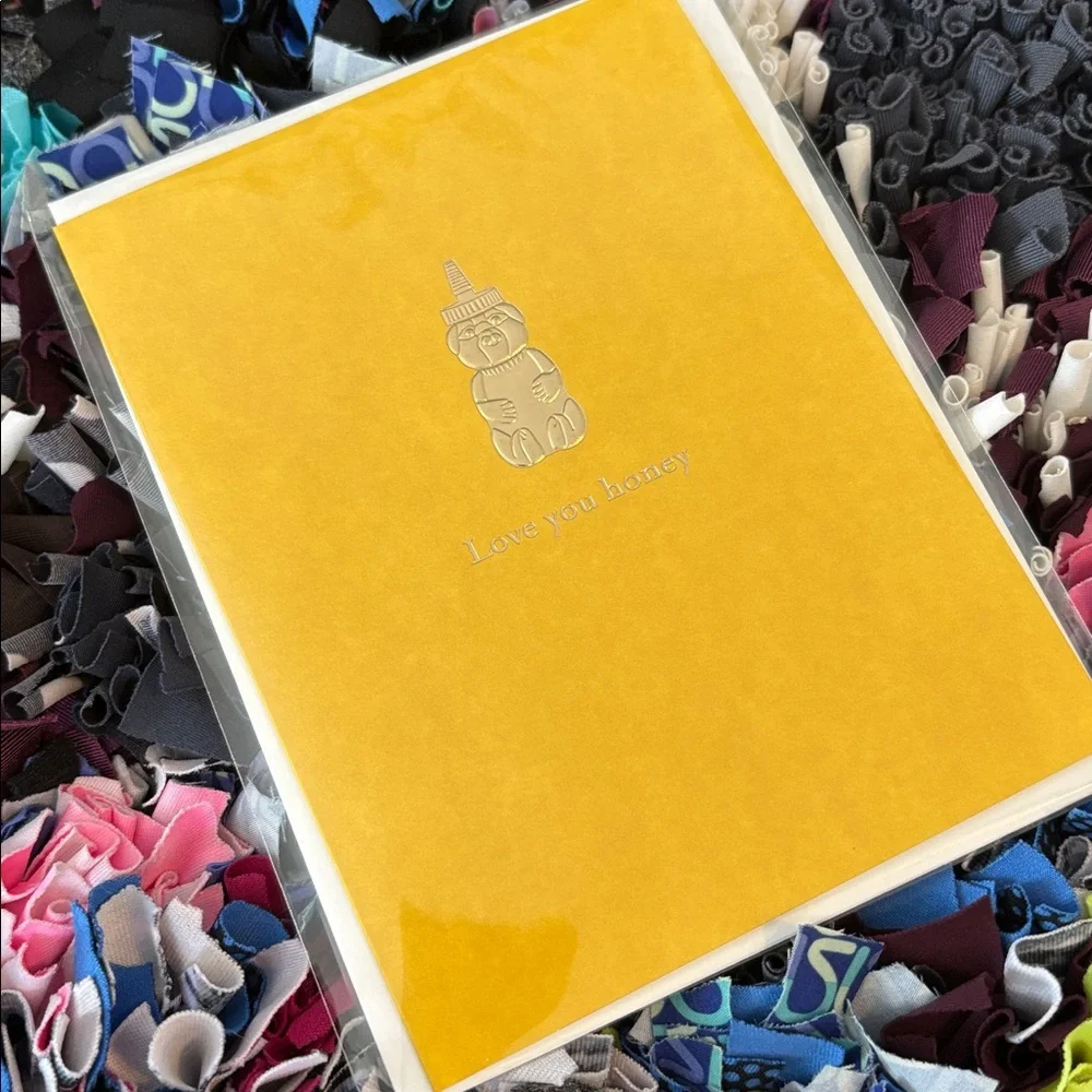 🆕Papyrus “Love You Honey” Romantic Greeting Card